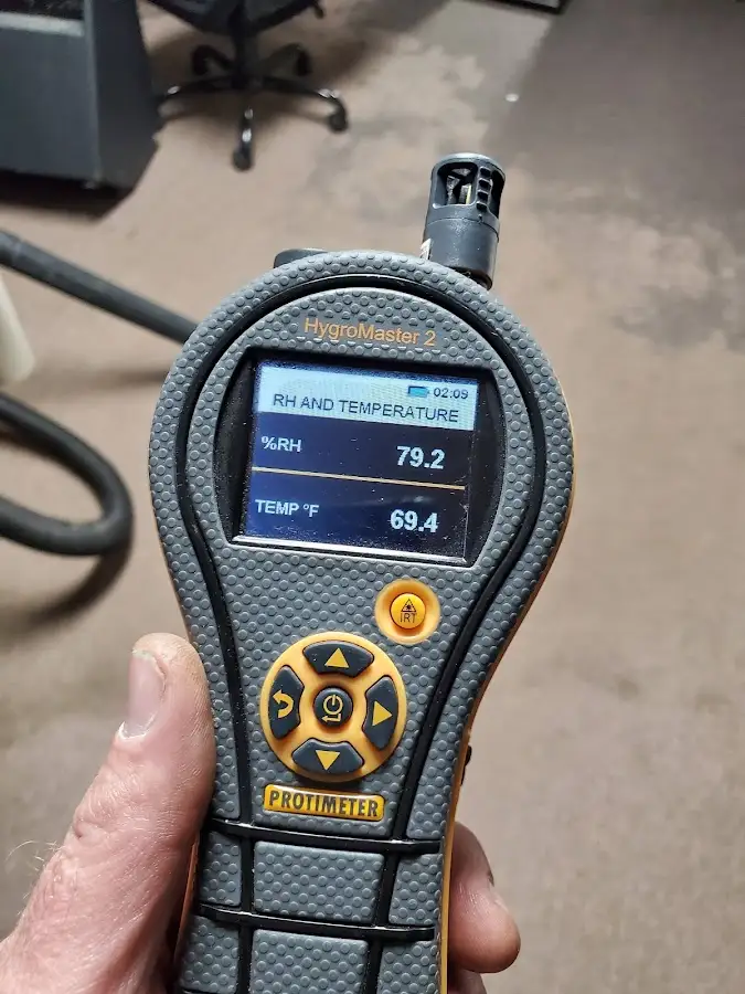Moisture meter humidity assessment for Mold Remediation & Removal in Milford